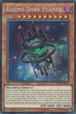 Kozmo Dark Planet SHVI-EN085 - Secret Rare - Near Mint 1st Edition YuGiOh! TCG - Image 1