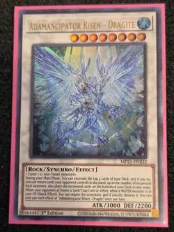 Yugioh Adamancipator Risen - Dragnet MP21-EN232 Ultra Rare 1st Ed NM - Image 1