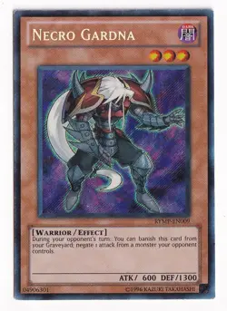 Yugioh! MP Necro Gardna - RYMP-EN009 - Secret Rare -Unl Edition Moderately Play - Image 1