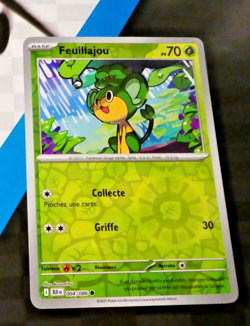 Pokemon Foudre Noire Francais Card Reverse Holo Carte 004/086 FR BLK Mint 2025 - Image 1