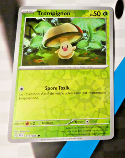 Pokemon Foudre Noire Francais Card Reverse Holo Carte 010/086 FR BLK Mint 2025 - Image 1