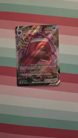 Gengar Vmax 157/264 Fusion Strike NM Full Art Ultra Rare Pokemon Card - Image 1