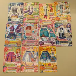 Aikatsu Card Lot of 11 with Signed Cards Rare Collection JAPAN - Image 1