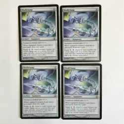 MTG Skullclamp DST EN 4 Card Set Play Condition JAPAN - Image 1
