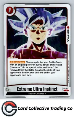Extreme Ultra Instinct Extra Dragon Ball Super Card Game FB04 022 - Image 1