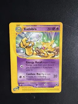 Kadabra 84/165 Pokemon Expedition Non Holo Vintage Card TCG 2002 - Image 1
