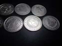 Pokemon Card Meiji Promo Battle Coin x7 Farfetch'd Clefairy etc #5500 - Image 4