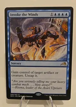 Invoke the Winds MTG Kamigawa: Neon Dynasty Regular - Image 1