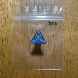 🎲 FREE w/10 dice! MTG d4 Spindown Life Counter die Hour of Devastation Blue 358 - Image 1