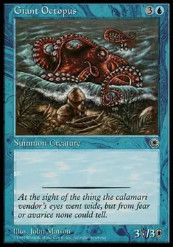 Giant Octopus - Medium Play MTG Portal - Image 1