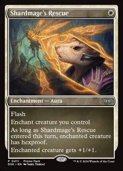 2x Shardmage's Rescue - Promo DSK NM MTG - Image 1