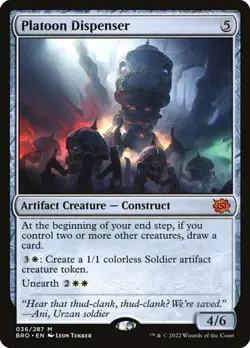 Platoon Dispenser BRO NM MTG - Image 1