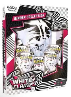 Pokemon Black Bolt and White Flare Binder Collection Bundle Set of 2! 10 Packs! - Image 3