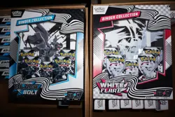 Pokemon Black Bolt and White Flare Binder Collection Bundle Set of 2! 10 Packs! - Image 5
