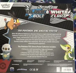2 POKEMON TCG BLACK BOLT & WHITE FLARE POSTER COLLECTION BOXES SEALED - Image 3