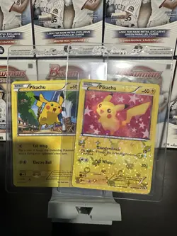 Lot Of 2 Pokemon Pikachu 2013 Holo & 2015 Base - Image 5