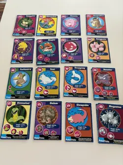 Lot of 103 Vintage Burger King PokeTrivia Pokemon Cards - Charizard Raichu - Image 5