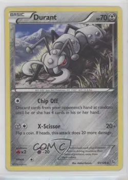 Durant Reverse Foil Pokemon XY Flashfire #61 15fy - Image 1