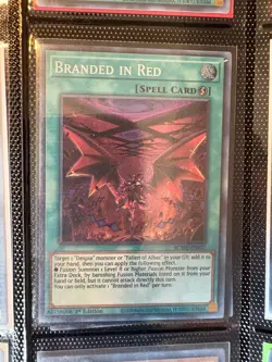 Yugioh! Branded in Red - BODE-EN057 - Super Rare - 1st Edition NM - Image 1