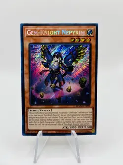Gem-Knight Nepyrim BLMM-EN021 Battles of Legend: Monster Mayhem Yugioh Tcg - Image 1
