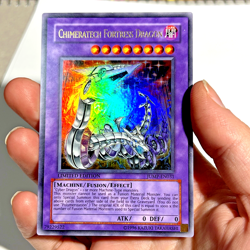 Yugioh Chimeratech Fortress Dragon JUMP-EN031 Near Mint Ultra Rare Limited - Image 1