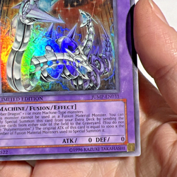 Yugioh Chimeratech Fortress Dragon JUMP-EN031 Near Mint Ultra Rare Limited - Image 4