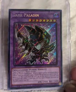Yugioh! Dark Paladin Chibi Artwork BLMM-EN008 Battles of Legend First Edition - Image 5