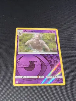 Pokemon TCG Dusclops Sun & Moon Cosmic Eclipse Card 84/236 Reverse Holo - Image 2
