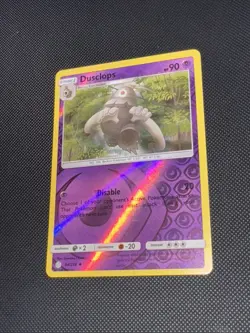Pokemon TCG Dusclops Sun & Moon Cosmic Eclipse Card 84/236 Reverse Holo - Image 5