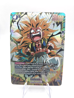 Gotenks FB04-033 1st Anniversary Promo Alternate Art Dragon Ball Card Fusion Wor - Image 1