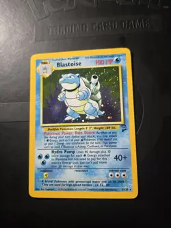 Pokemon TCG Blastoise Holo Rare Card 2/130 Base Set 2 - LP - Image 1
