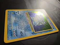 Pokemon TCG Blastoise Holo Rare Card 2/130 Base Set 2 - LP - Image 2