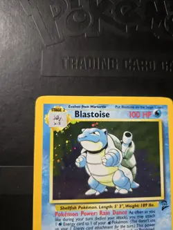 Pokemon TCG Blastoise Holo Rare Card 2/130 Base Set 2 - LP - Image 3