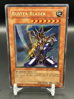 Buster Blader - Secret Rare BPT-008 - HP - Yugioh Card Secret Rare Limited - Image 2