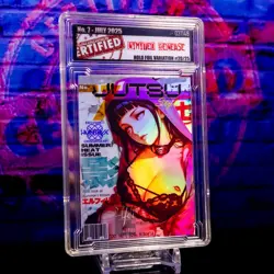 Hinata Hyuga Waifu Card Serial #20/25 LIMITED RELEASE Encased Custom Holo SLAB - Image 3