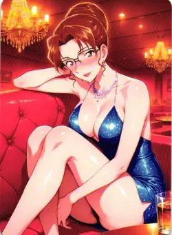 PRINCESS ERI DETECTIVE CONAN Holographic Custom Art Anime Collectible Card - Image 2