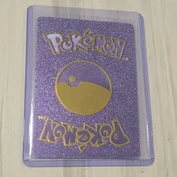 Pokemon Pikachu Mega Rayquaza Purple Foil Holo Textured Fan Art Card Nintendo - Image 4