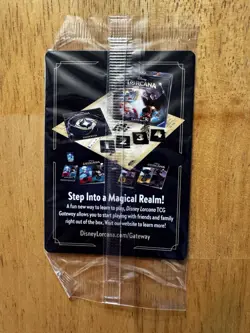 Disney Lorcana Iago "Out of Reach" D23 Promo Exclusive Card 2025 - SEALED - Image 2