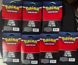 ( 7 lot ) Pokemon Trading Cards Game Mystery Packs 25 Cards 1 Foil Guaranteed 728192554735 - Image 2