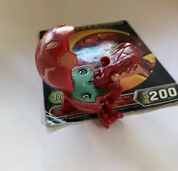 Bakugan Juggernoid B1Classic Pyrus 350g Battle Brawlers + Juggernoid card HP - Image 5