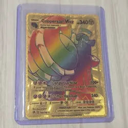 Copperajah Vmax 199/192 Rebel Clash NM Full Art Secret Rainbow Rare Pokemon Card - Image 1
