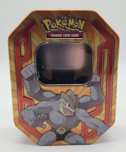 EMPTY Pokemon Champions Machamp Collector Card Storage Tin Nintendo 2016 NO CARD - Image 1
