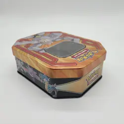 EMPTY Pokemon Champions Machamp Collector Card Storage Tin Nintendo 2016 NO CARD - Image 4