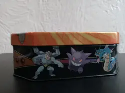 EMPTY Pokemon Champions Machamp Collector Card Storage Tin Nintendo 2016 NO CARD - Image 2