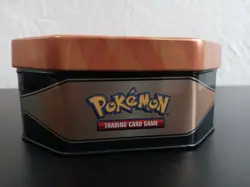 EMPTY Pokemon Champions Machamp Collector Card Storage Tin Nintendo 2016 NO CARD - Image 3