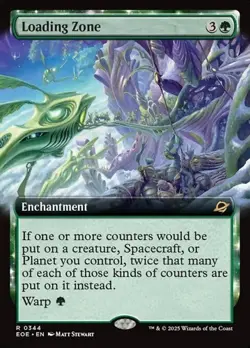 Loading Zone - Extended Art EOE NM MTG - Image 1