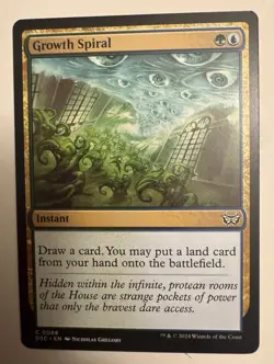 Growth Spiral #88 MTG Duskmourn NM X1 DSC - Image 1