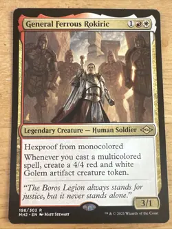 1x GENERAL FERROUS ROKIRIC - Modern Horizons - MTG - Magic the Gathering - Image 1