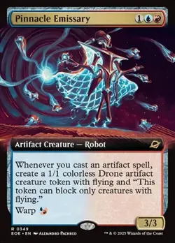 Pinnacle Emissary - Extended Art EOE NM MTG - Image 1