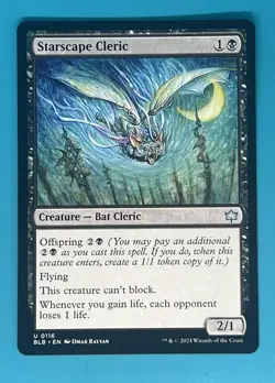 Mtg Starscape Cleric Bloomburrow Regular - Image 1